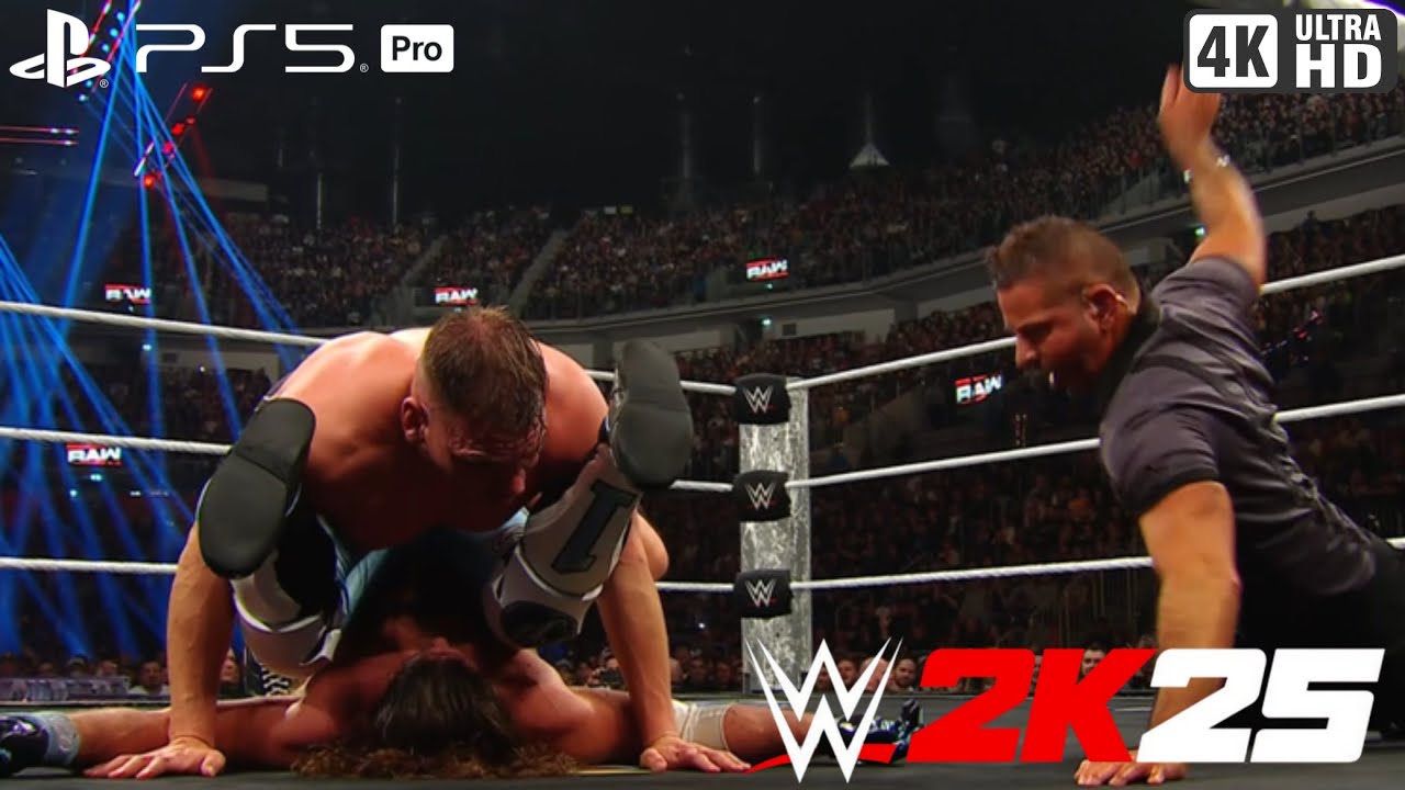 AJ Styles Faces GUNTHER on Legendary Difficulty | WWE 2K25