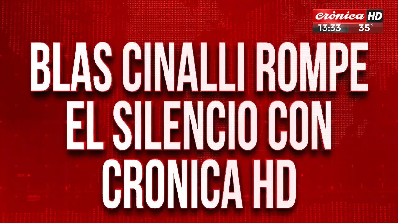 Blas Cinalli rompió el silencio desde la cárcel: 