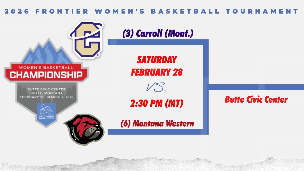 2026 FC Women's Basketball Postseason Tournament - (6) Montana Western vs. (3) Carroll (Mont.)