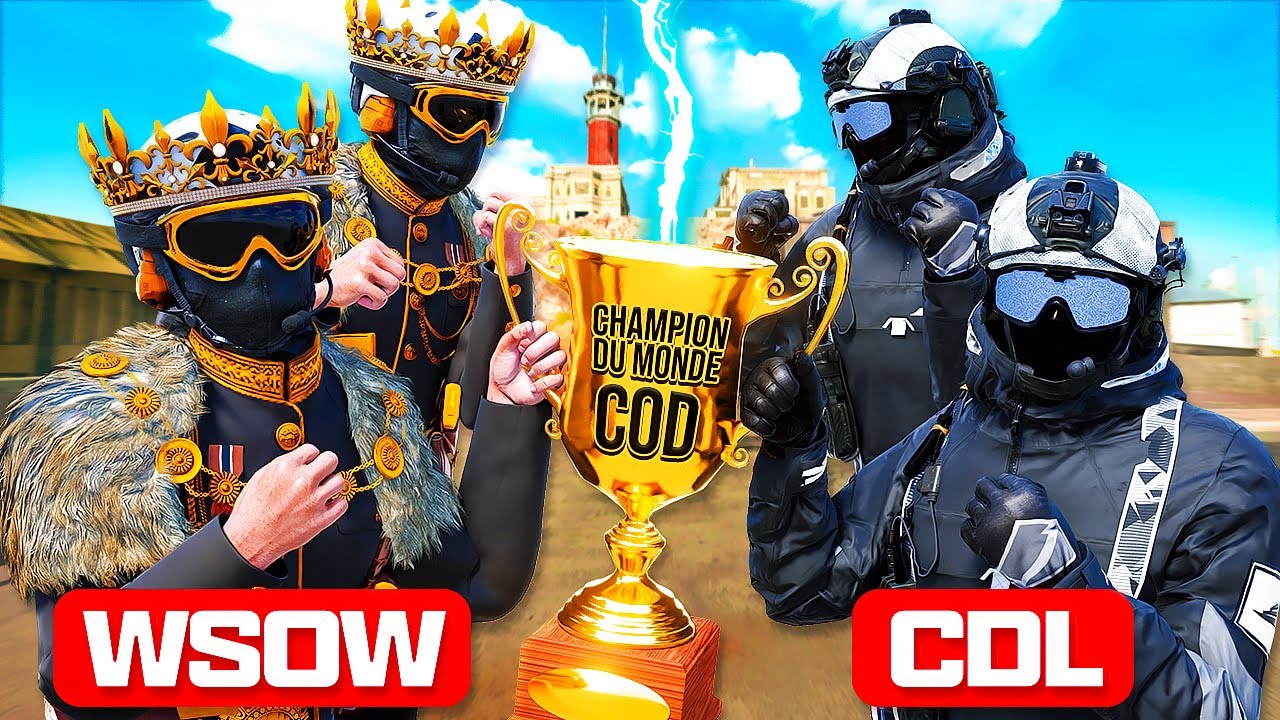 JOUEURS PRO WARZONE vs JOUEURS PRO CDL : QUI GAGNE ?? (je les fais s'affronter)