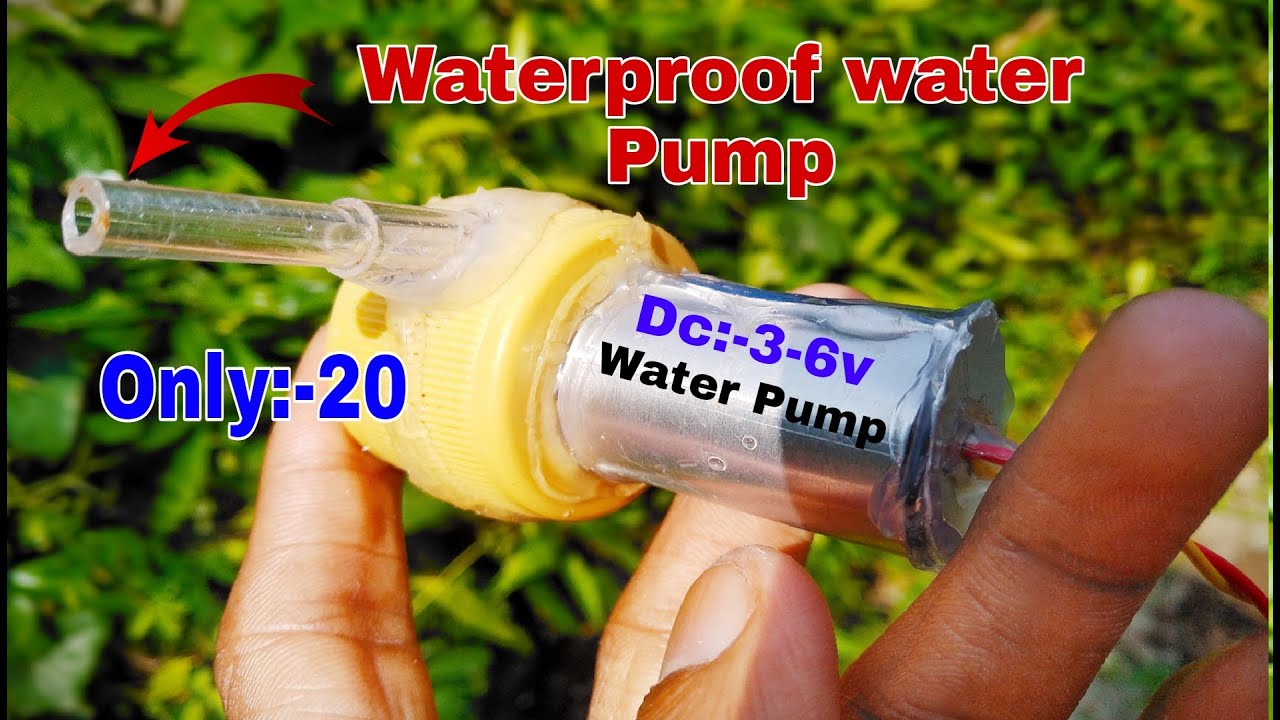 Powerful Submersible Pump || How To Make Submersible Water Pump || Waterproof Water Pump