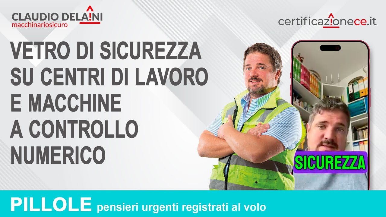 Vetro di Sicurezza su Centri di Lavoro e Macchine a Controllo Numerico