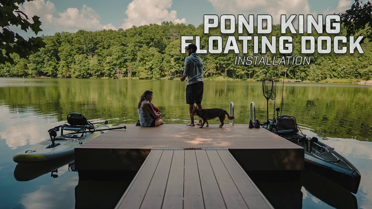 We Got a New Dock!! (Pond King) Delivery and Install