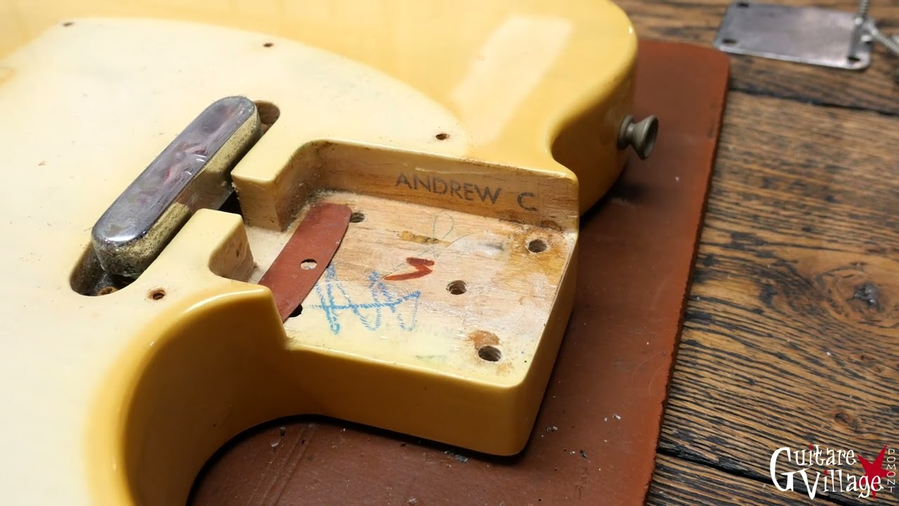 Sur l'établi de Lolo - Tele 67-73 - Guitare Village
