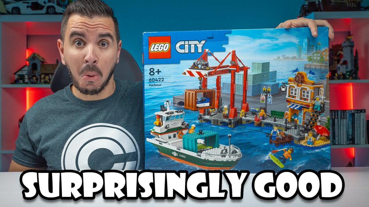 Let's see || LEGO City 60422 Seaside Harbor with Cargo Ship