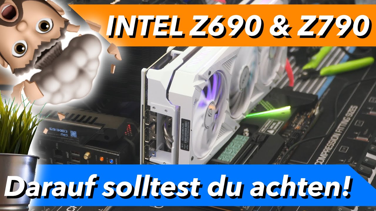 Bandbreite der Grafikkarte kastriert durch M.2 SSD - 8 PCIe Lanes INTEL Z690 Z790