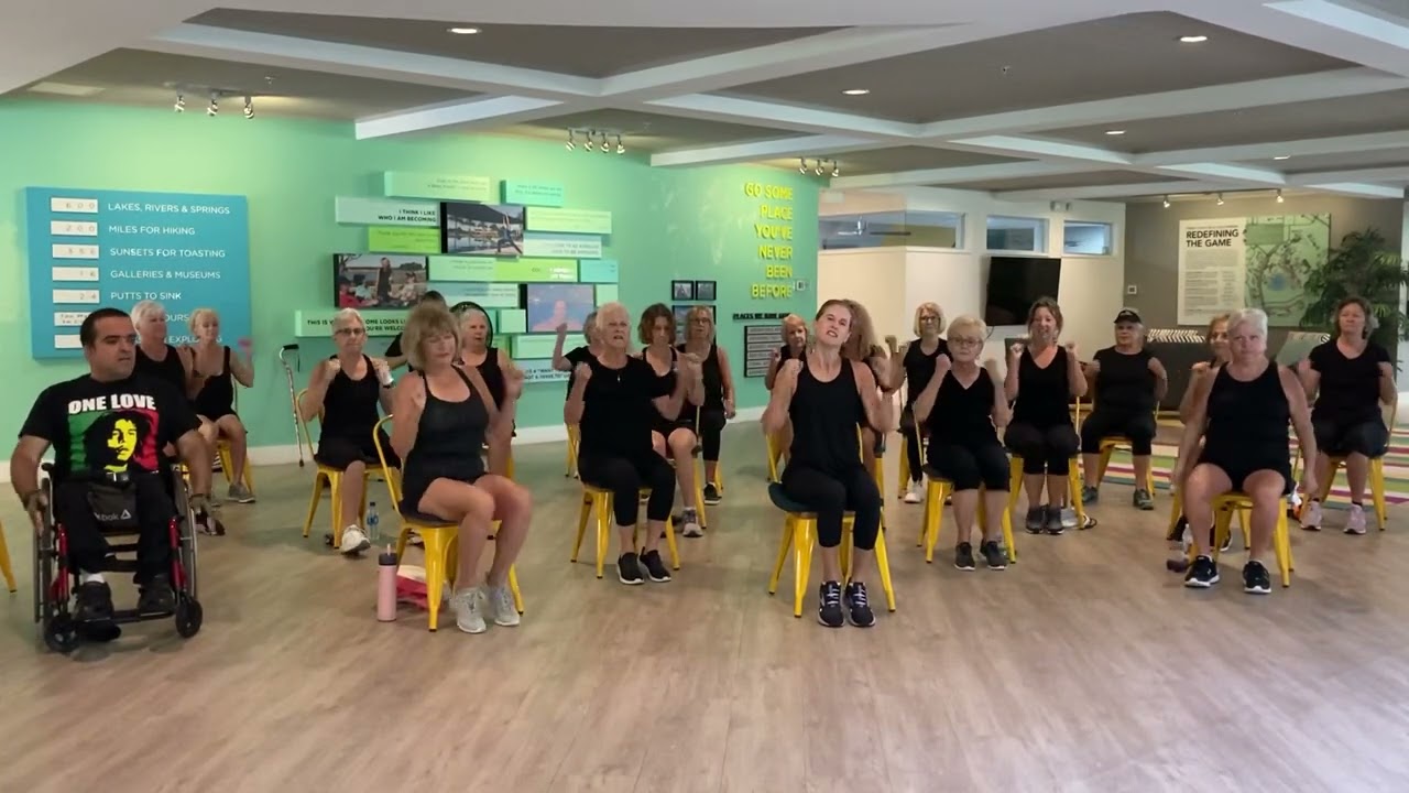 Vicki’s Virtual Vinyasa 22  - chair dance