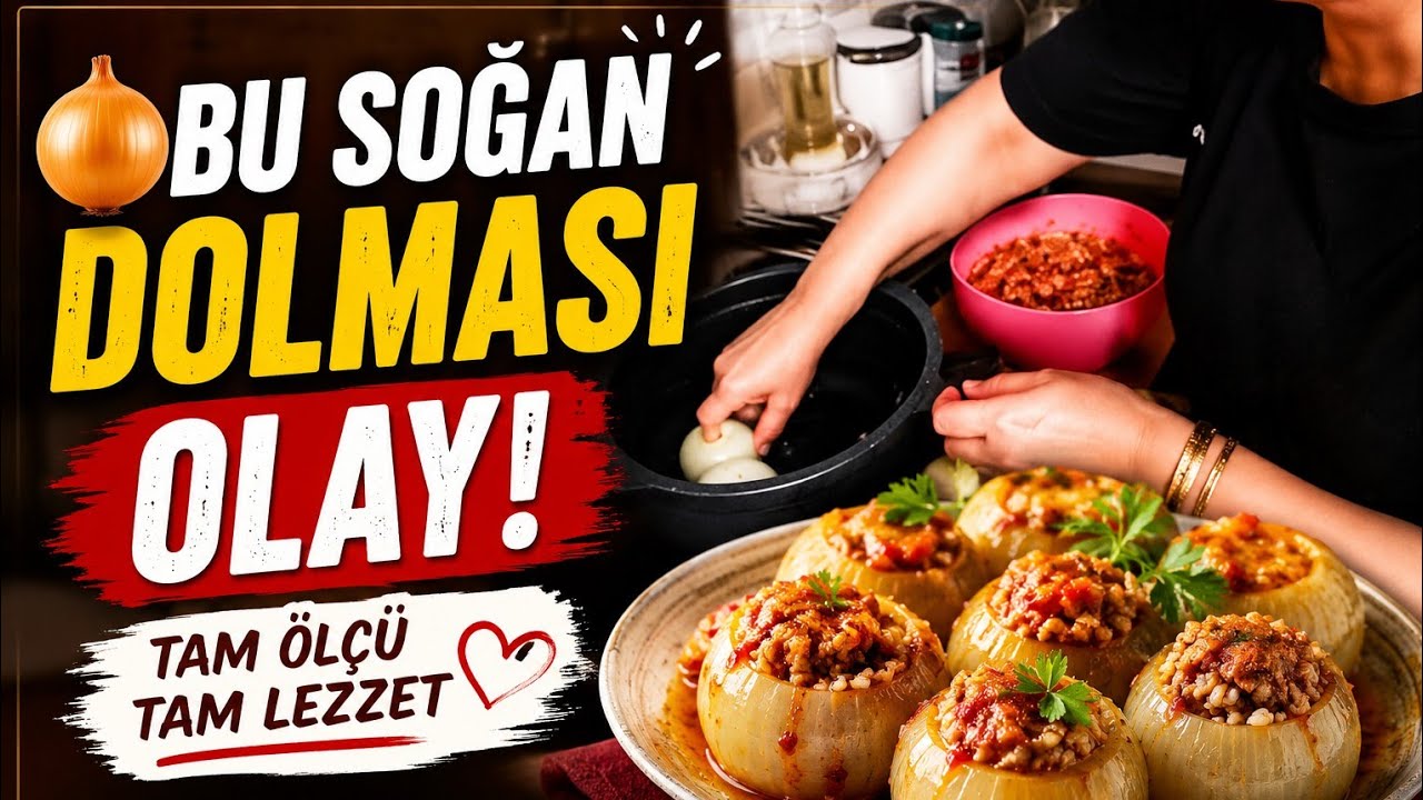 🧅“Bu Soğan Dolması Olay Çıkarır! Tam Ölçü, Tam Lezzet”