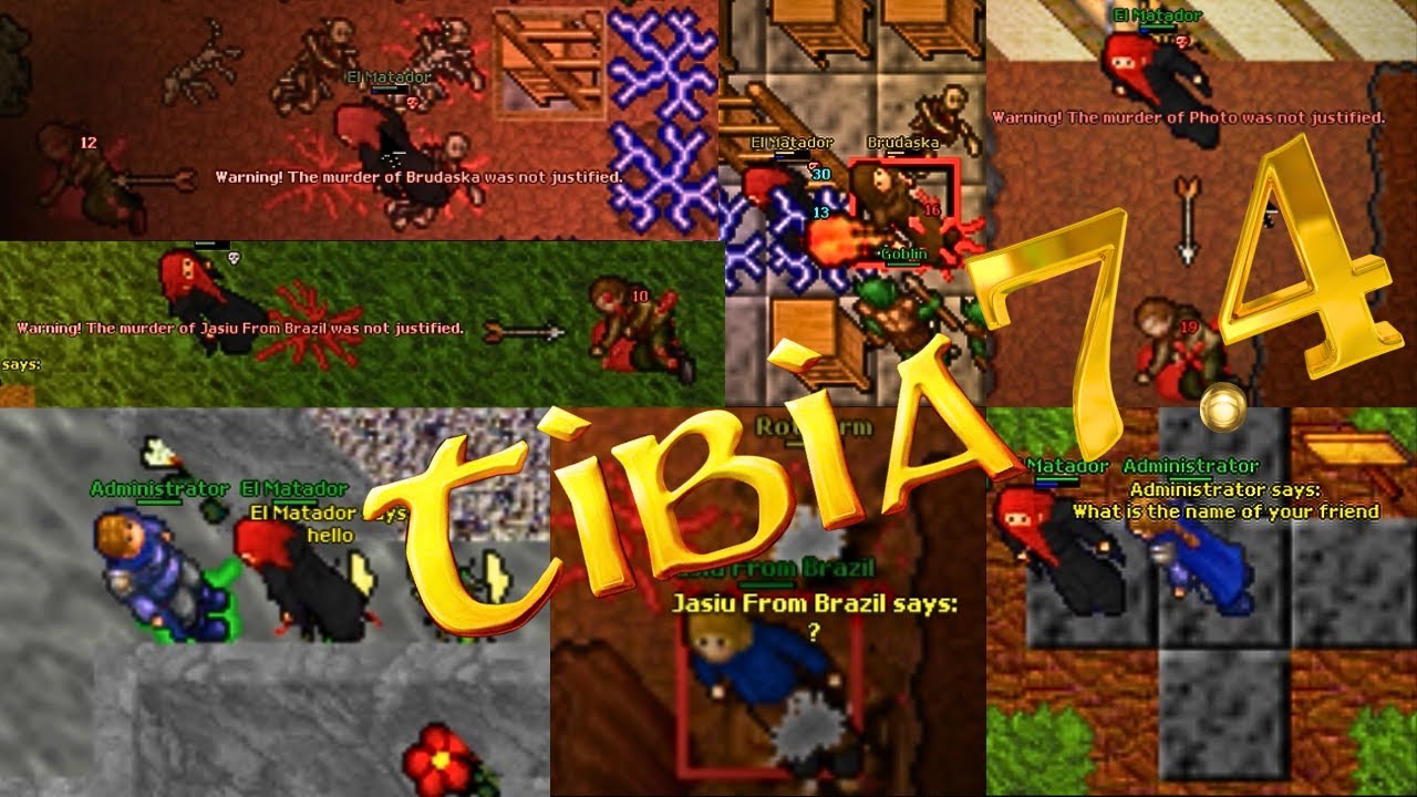 Tibia 7.4 NOOB PK… Почему?