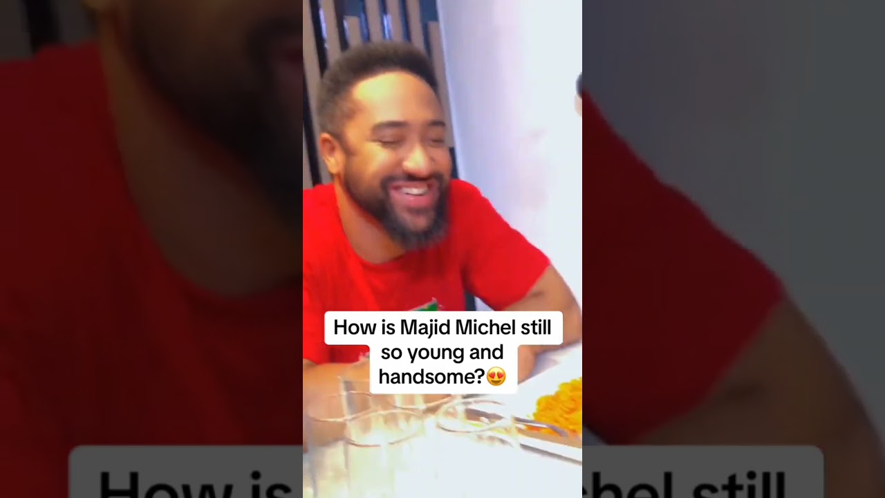 How is Majid Michel still so young and handsome 🤭😩🥺🙈🤩😍🔥??#majidalitv