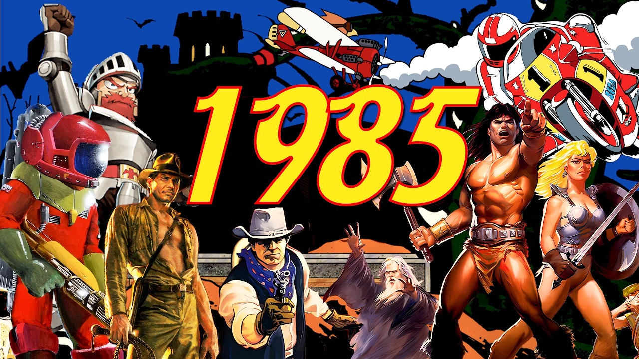 TOP 25 Arcade Games of 1985