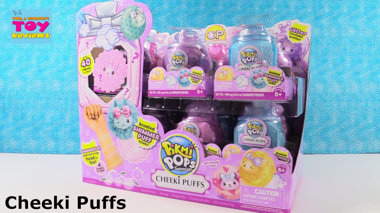 Pikmi Pops Surprise Cheeki Puffs Limited Edition Found Toy Opening | PSToyReviews