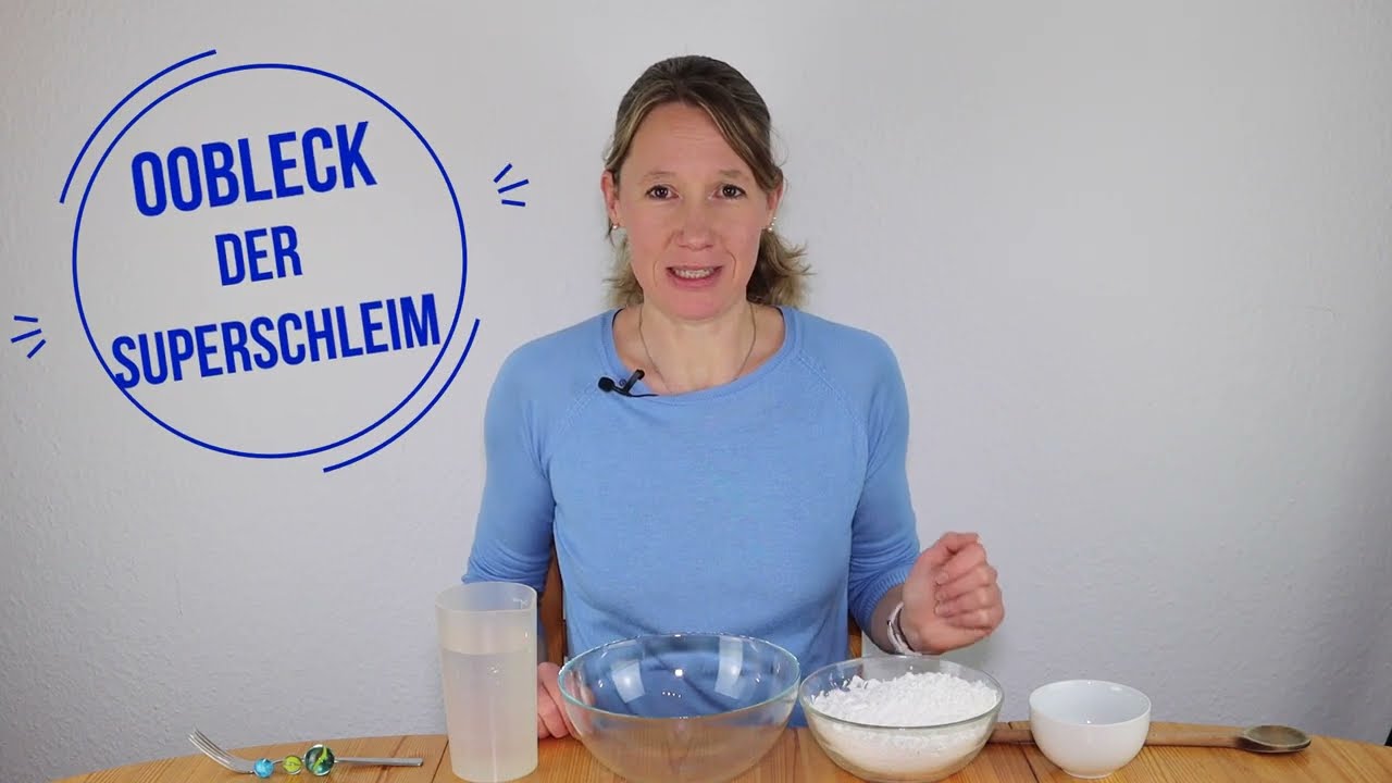Forsche mit uns! Oobleck - der Superschleim