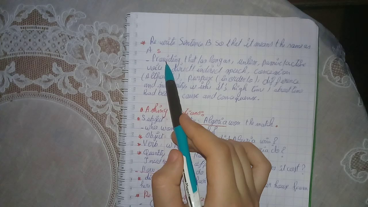 Final revision مراجعة اخيرة للبكالوريا 🌼✌