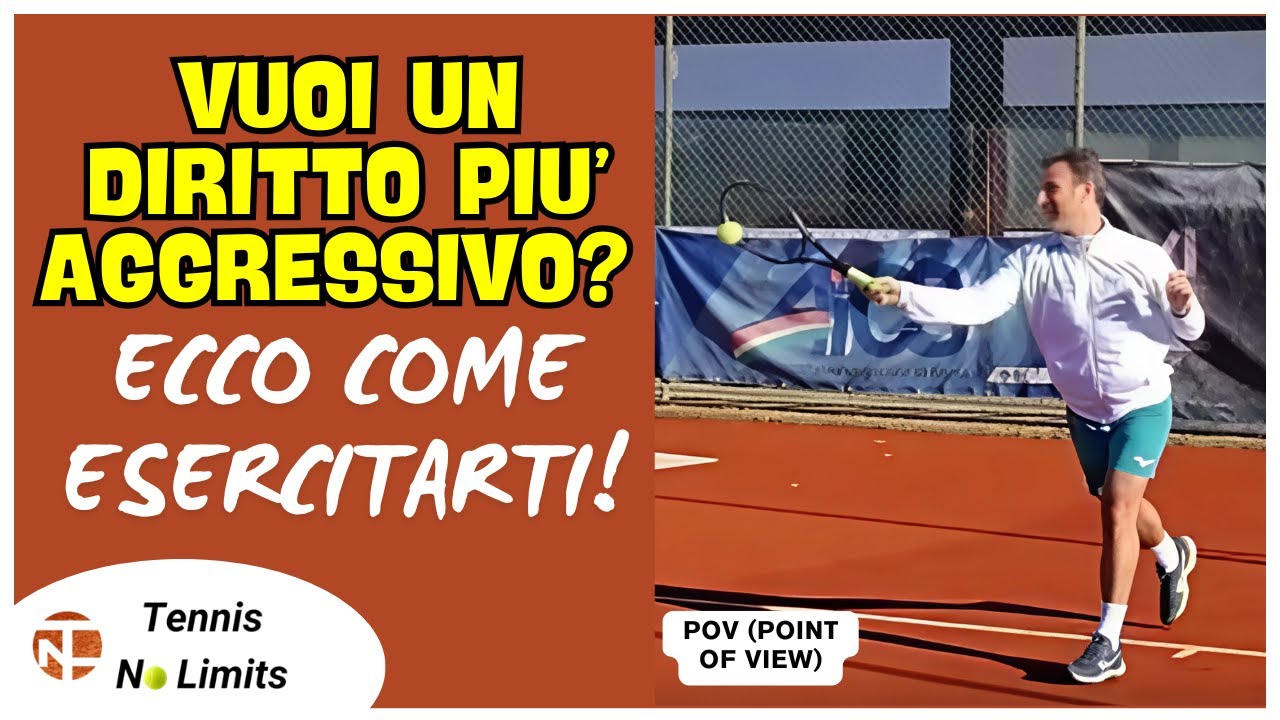 🎾 Vuoi un Diritto Più Aggressivo? Ecco Come Esercitarti!