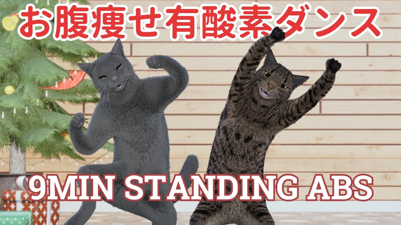 理想のお腹を手に入れろ！お腹痩せ有酸素ダンス😸
