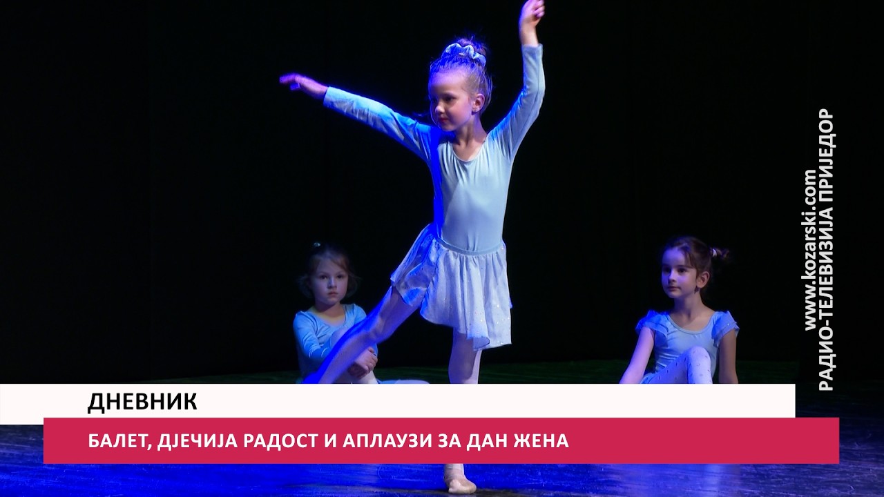 BALET, DJEČIJA RADOST I APLAUZI ZA DAN ŽENA