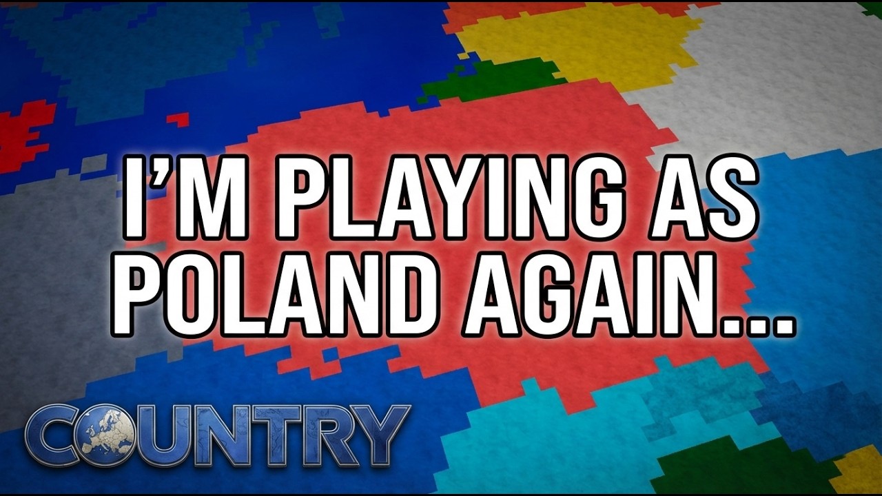 I'm PLAYING as Poland again... Country | Roblox
