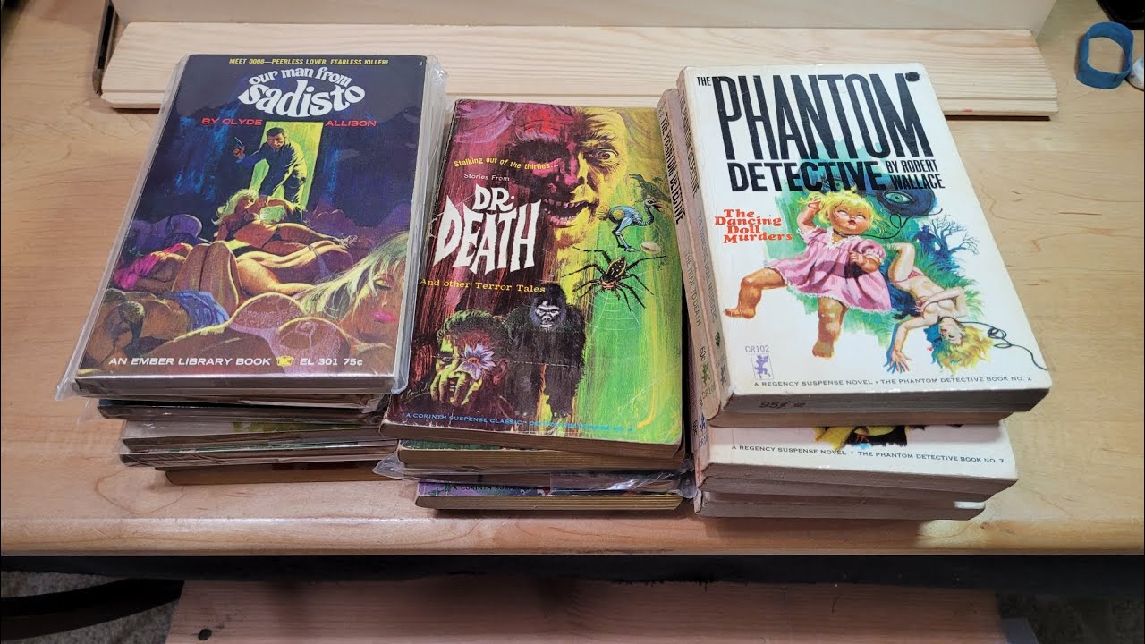 Corinth Regency vintage paperbacks and the Phantom Detective