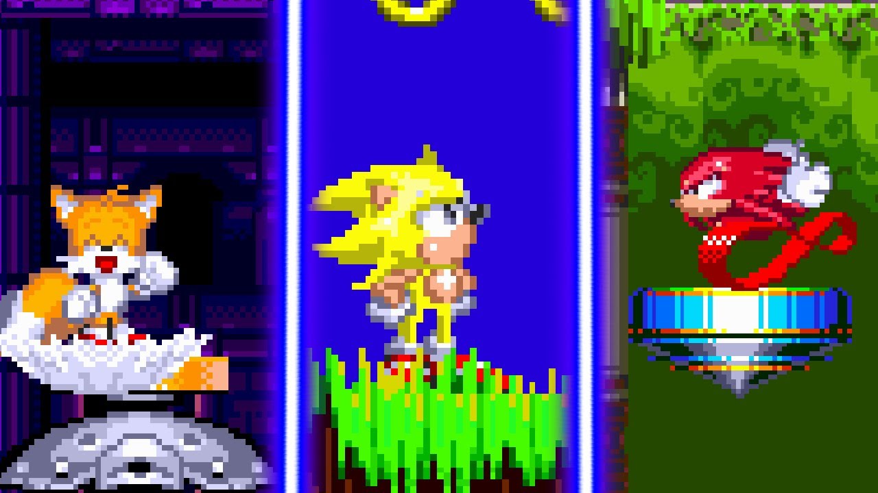 Sonic 3 A.I.R - Sonic 3D in 2D Characters