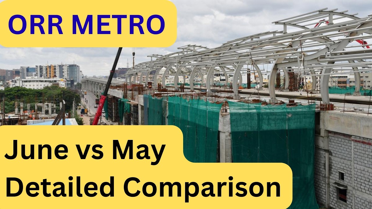 Namma Metro Blue Line Update | May 2026 | ORR | HSR To KR Puram