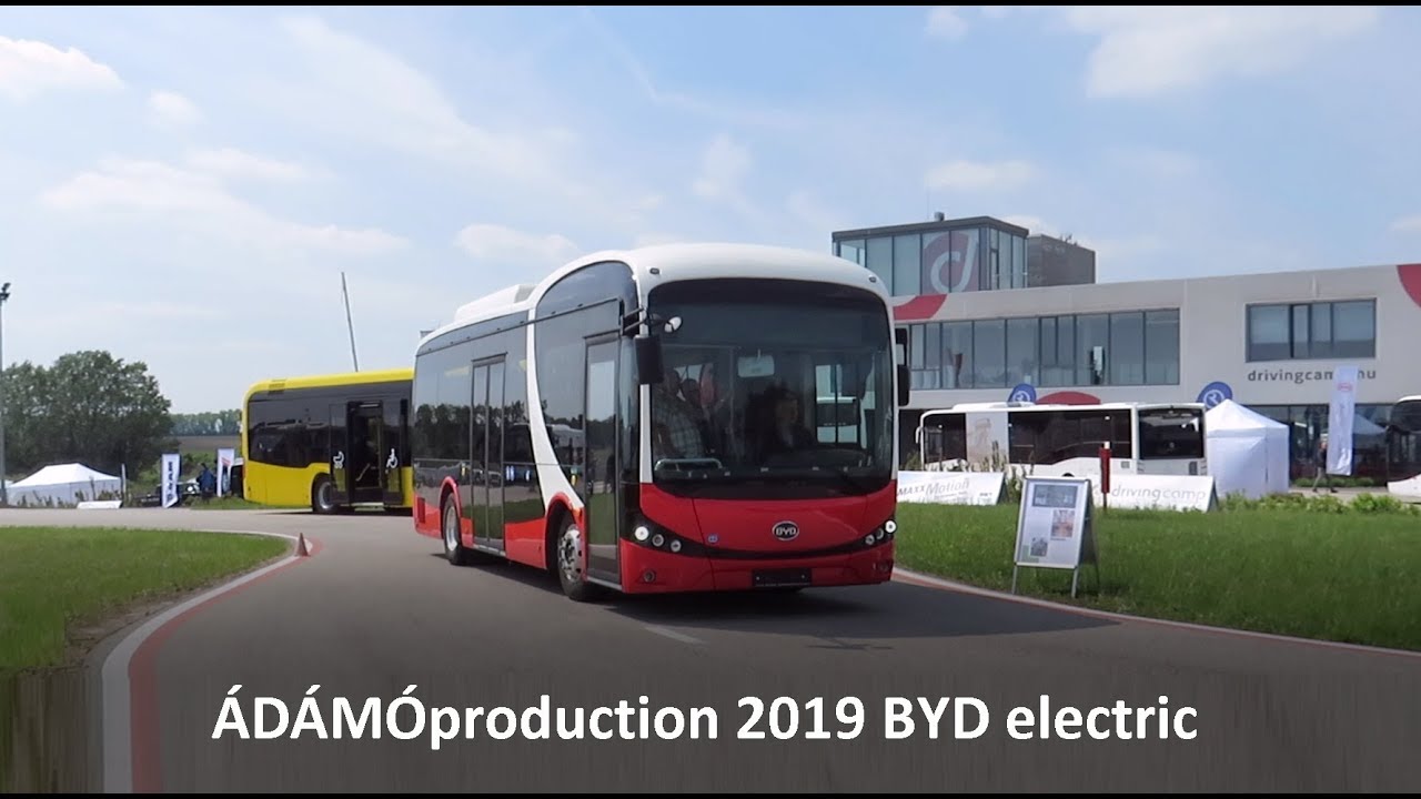Utazás BYD elektromos busszal (HD) Próbafutás