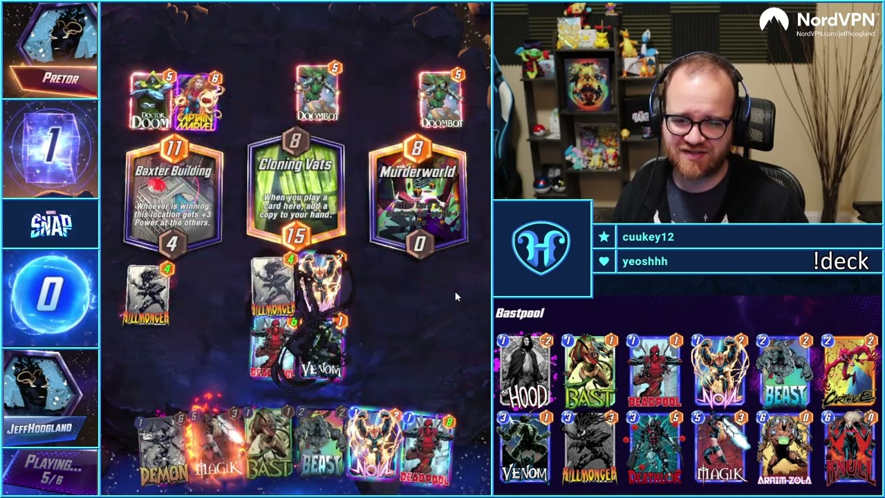 Patch Day & Bast Day! Marvel SNAP Gameplay Live Stream Archive