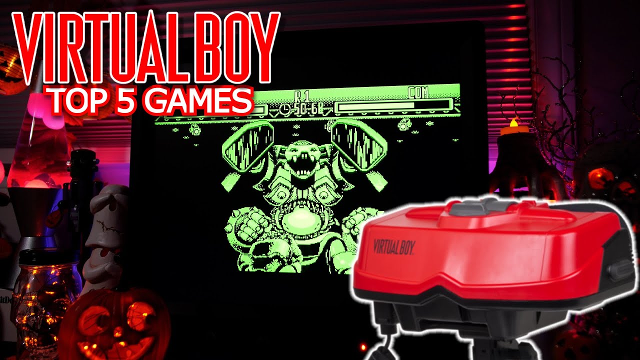 VIRTUAL BOY - Top 5 Game Live Reaction - Is the greatest console of all time making a comeback?