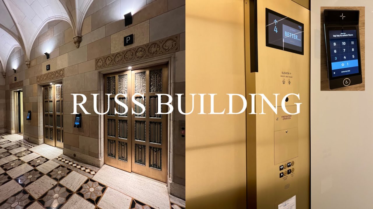 MUST WATCH: Brand New Gen KONE Polaris Elevators - The Russ Building - San Francisco, CA