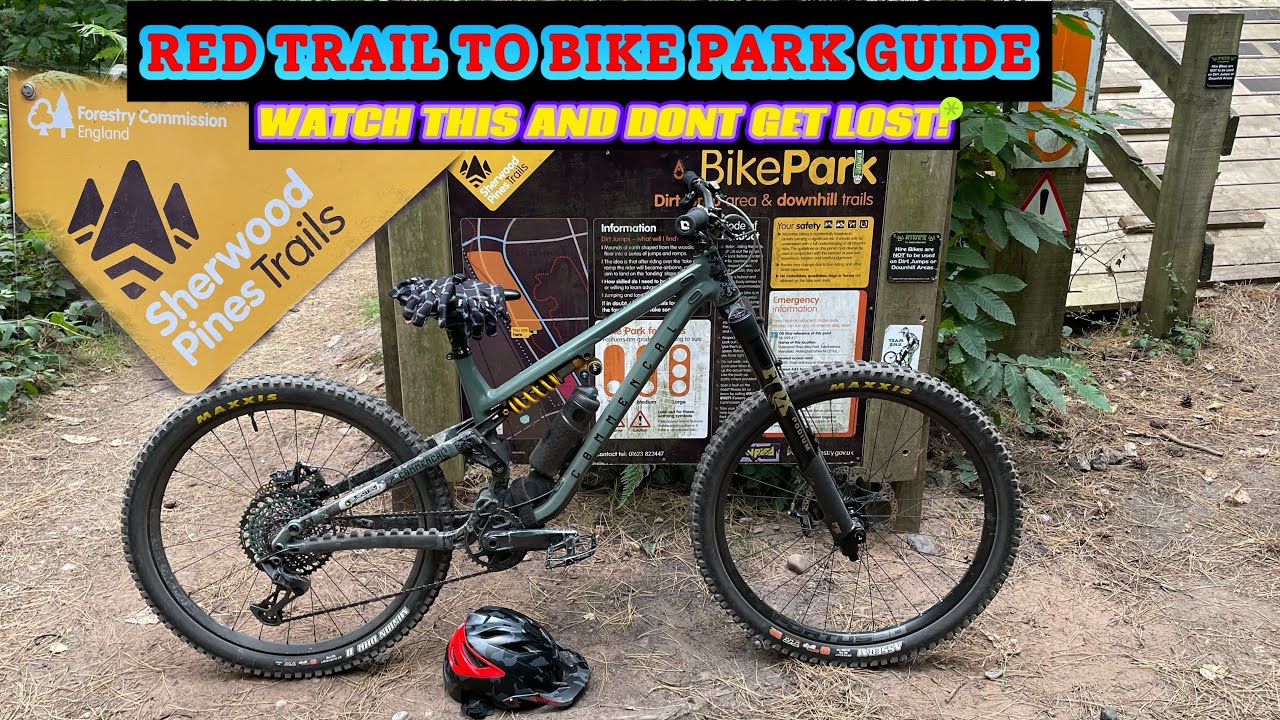 SHERWOOD PINES BIKE PARK! HOW TO FIND IT AND NOT GET LOST! 