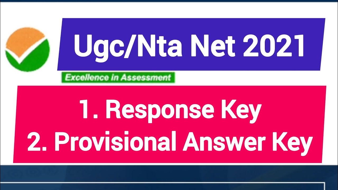 Ugc Net Provisional Answer Key 2021 / Ugc Net Response Key 2021/Nta Net Provisional Answer Key 2021