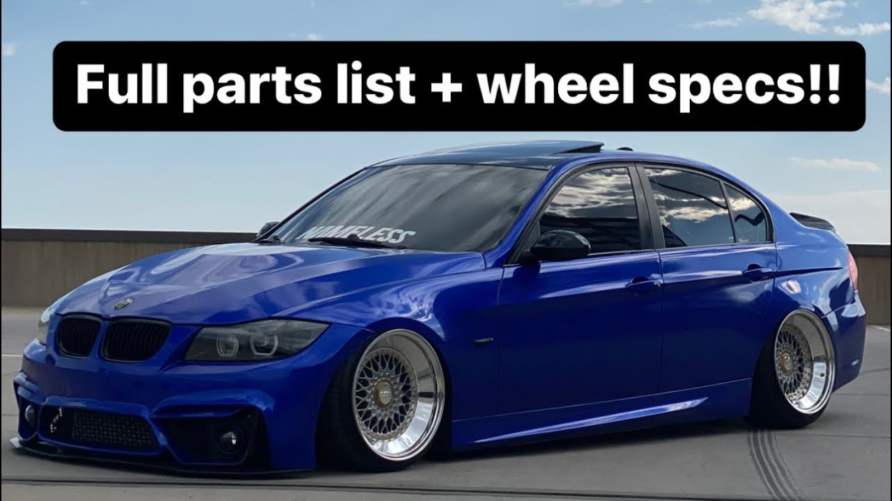 BMW E90 STANCE BUILD BREAKDOWN!!