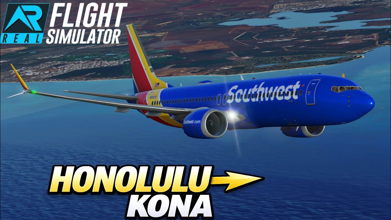 RFS | Southwest 737 MAX 8 Inter-Island Hop HNL to KOA