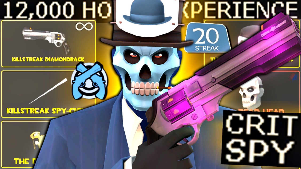 12000+ Hour Gamer Plays Spy🔸TF2 Gameplay