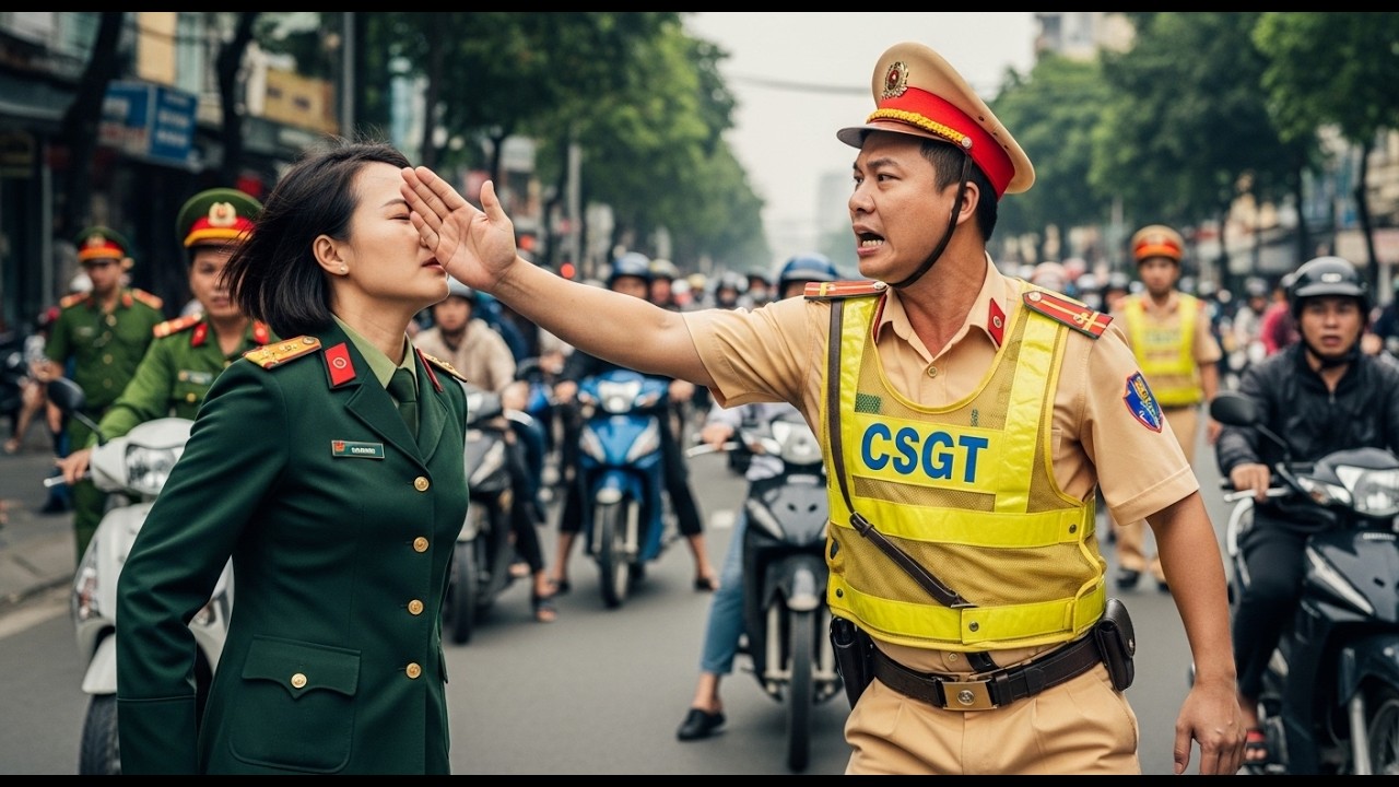 Nữ Đại Tá Trên Đường Về Chịu Tang Cha,Cú Tát Của CSGT Và Hành Trình Đòi Công Lý