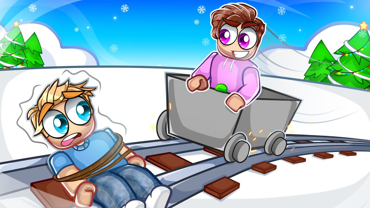 I BUILT MY OWN CART RIDE IN ROBLOX...