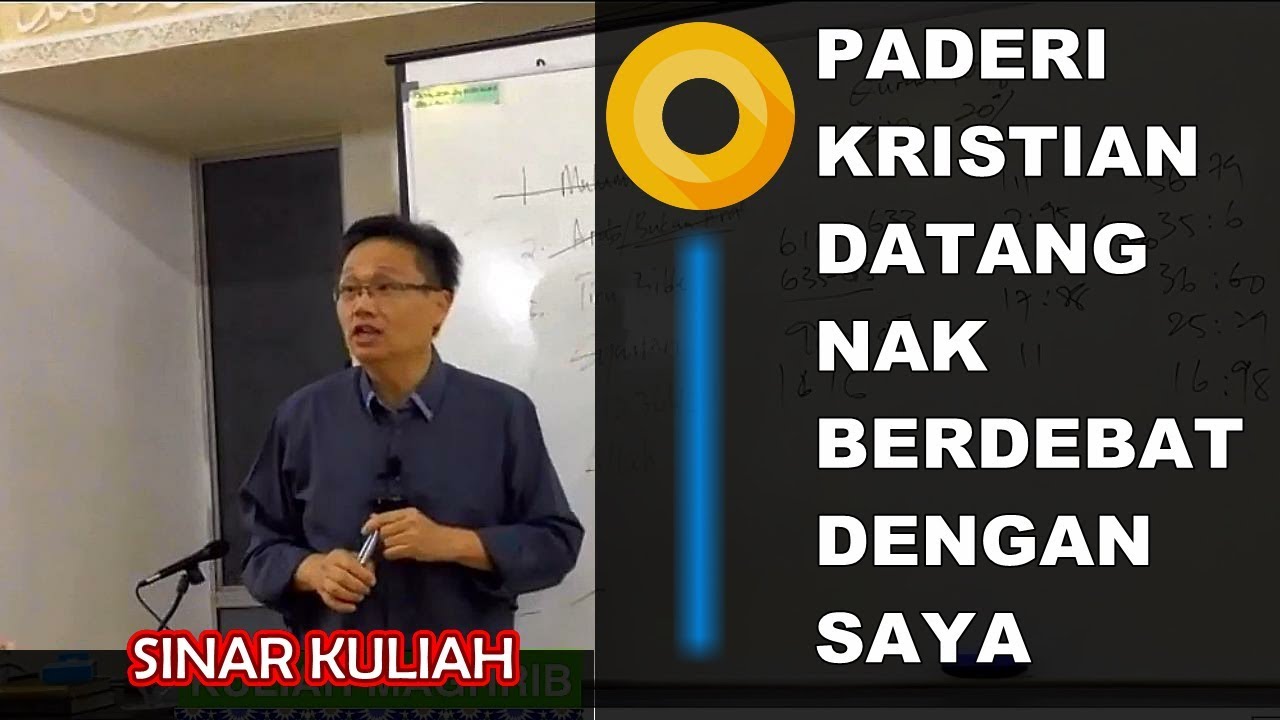 Paderi Kristian Nak Berdebat Dengan Saya...Akhirnya... | Bro Lim Jooi Soon