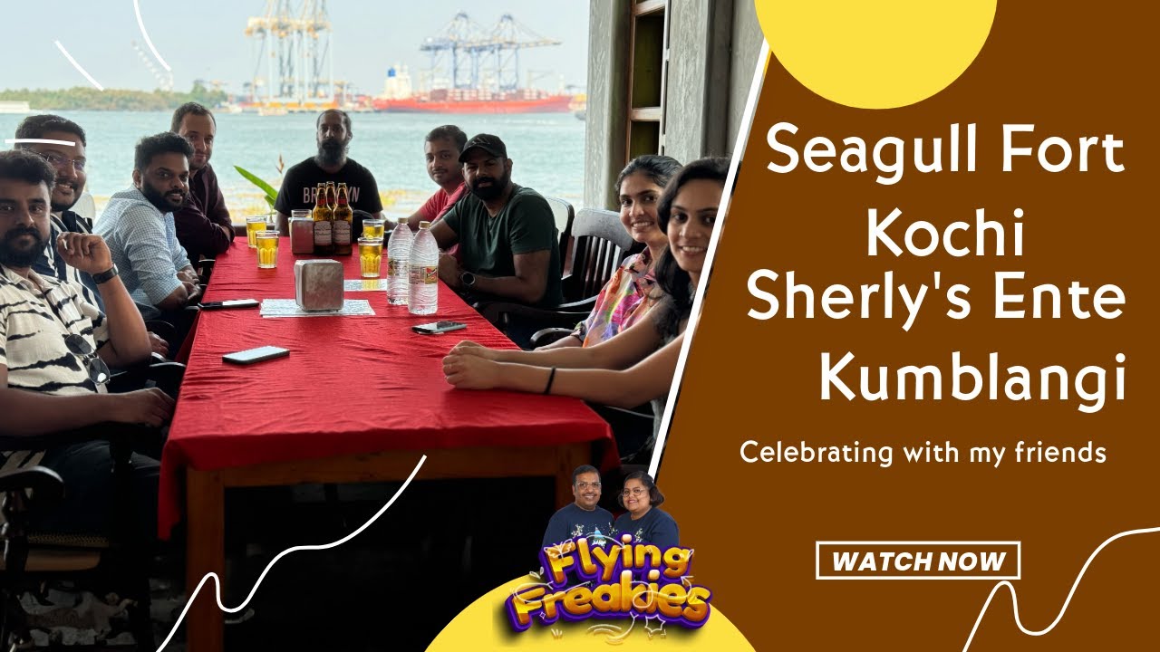 Seagull Fort Kochi | Sherlys Ente Kumblangi | Resort Stay in Kerala #resort #fun