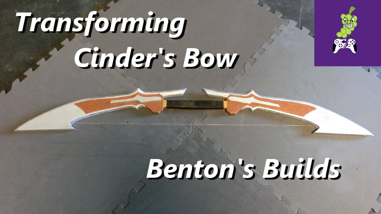 Benton's Builds: Transformable Cinder Fall's Bow from RWBY