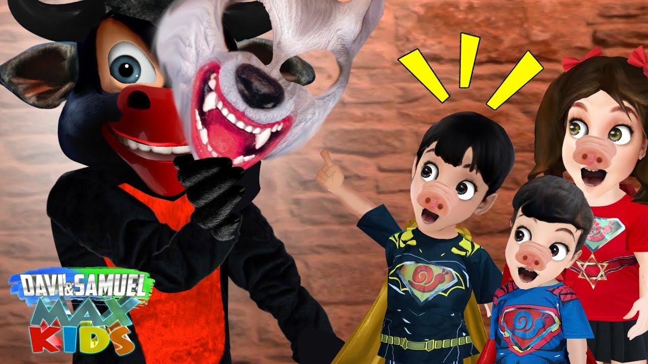 O LOBO E OS PORQUINHOS!