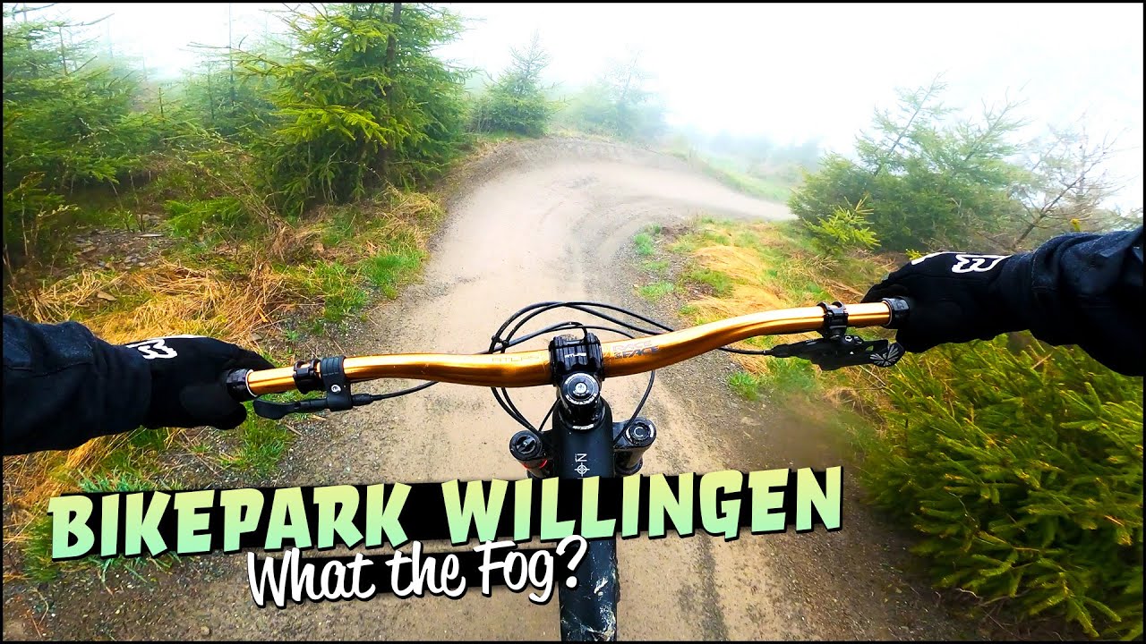 BIKEPARK WILLINGEN 2021 - krasse Athmosphäre im Nebel