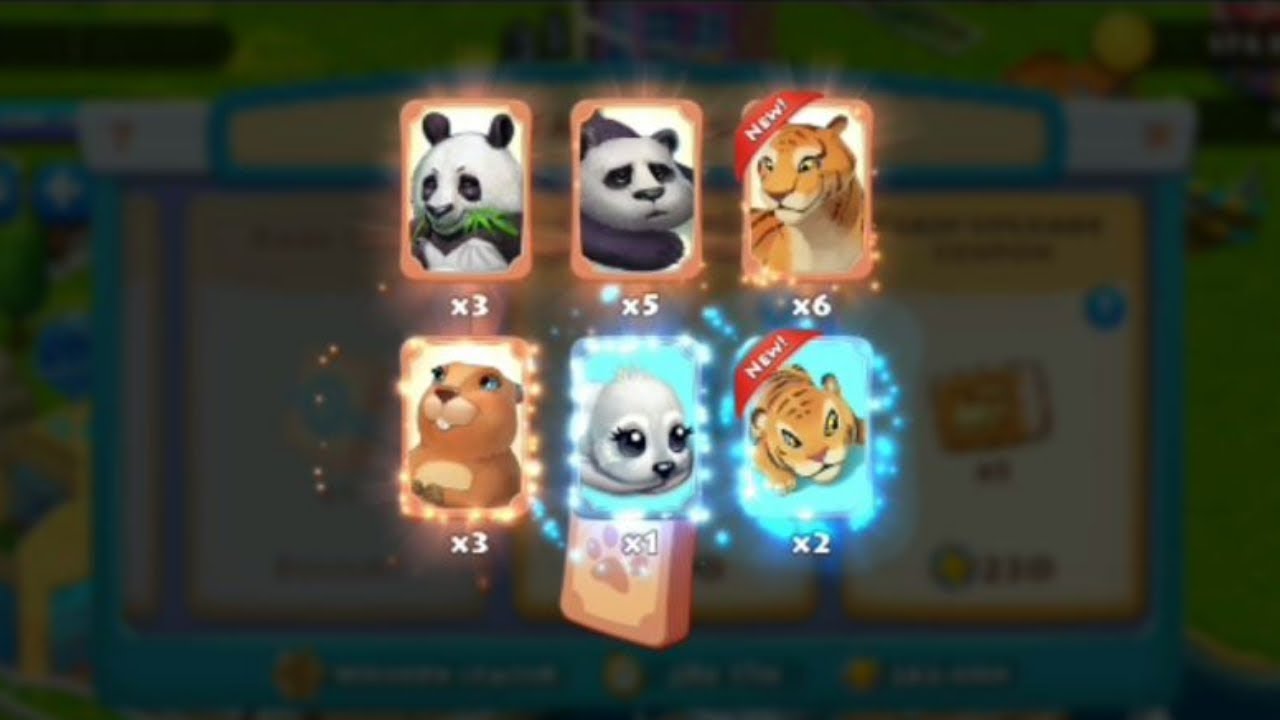 TOWNSHIP UNLOCKING ZOO CARDS IN YACHT CLUB