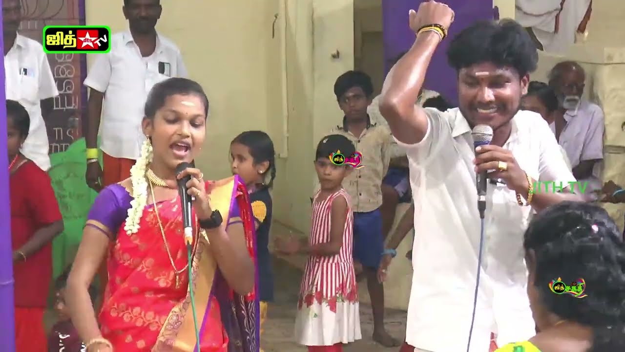 💕சத்யா செல்வின் கும்மி பாட்டு 💥 புளியங்குடி #jithtv || sathya kummipattu Part 2