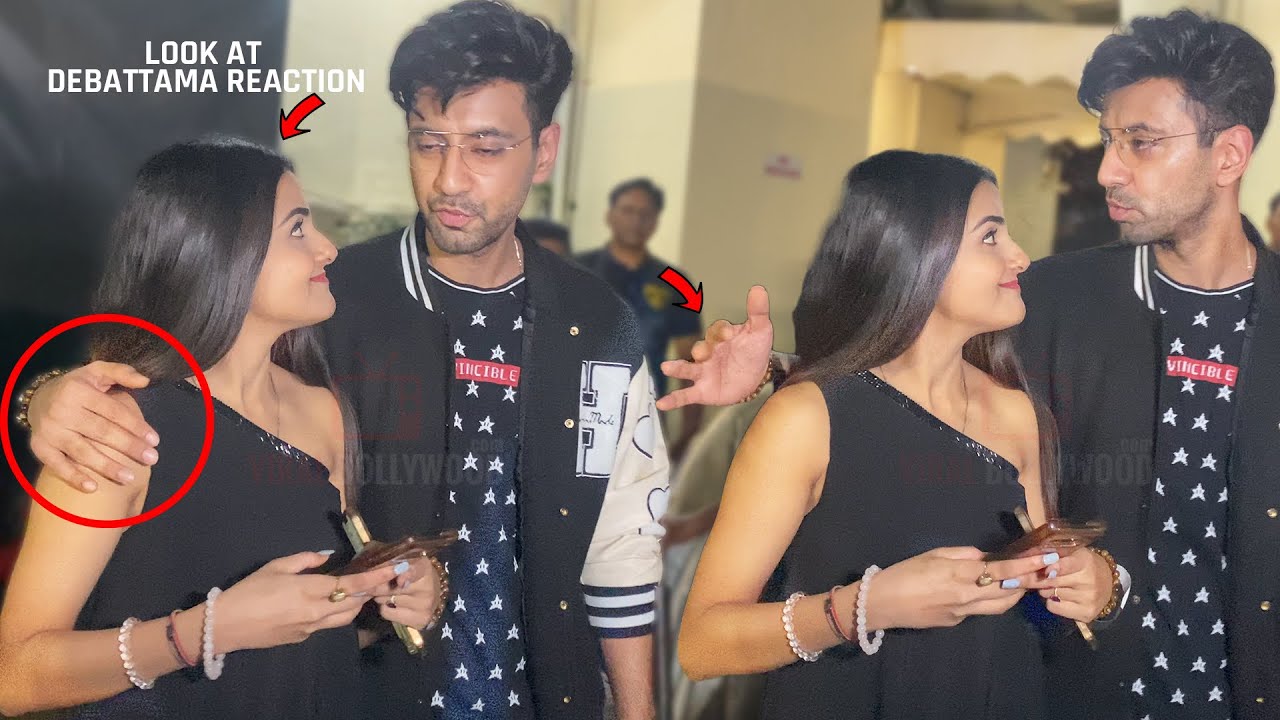 Debattama Saha and Karanvir Sharma looking Cute Together | Cutest Couple Moment