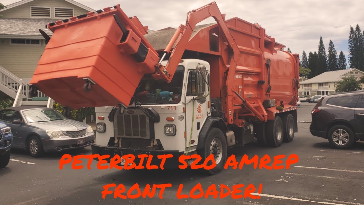 Pacific Waste's Peterbilt 520 Amrep Front Loader!