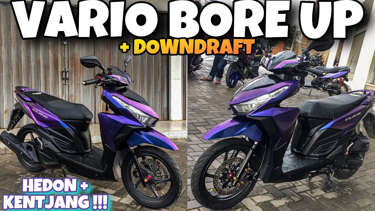 BONGKAR SPEK VARIO JAHAT | DOWNDRAFT BIKIN GHOIB!!!🔥