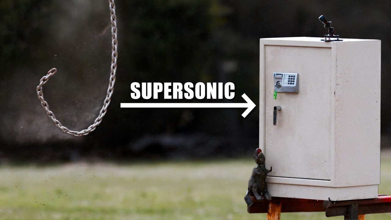 Giant Supersonic Chain Whip Vs Random Items