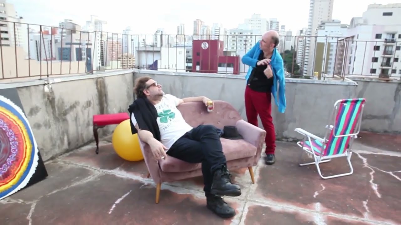 Registro making of do clip de A Baderna Baila.