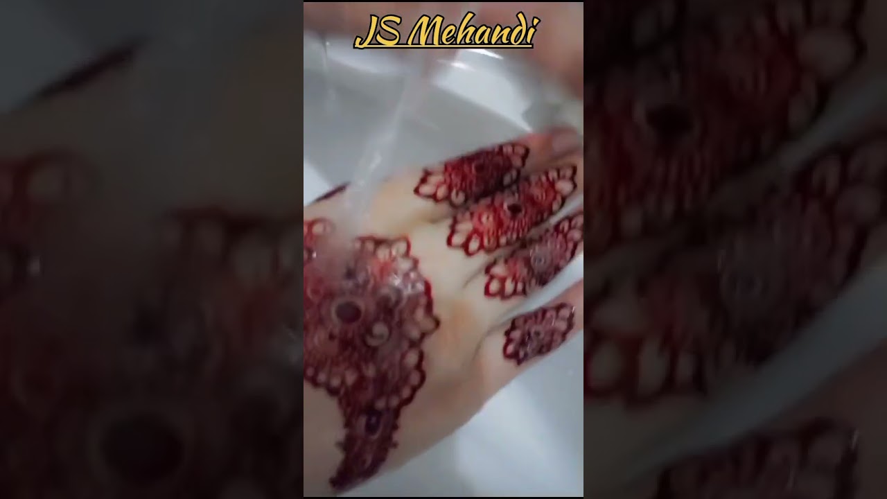 Henna art #mehndi #mehandi #bridal #eid #wedding #arabic #tiktok #trending #viralshort #JS #fashion