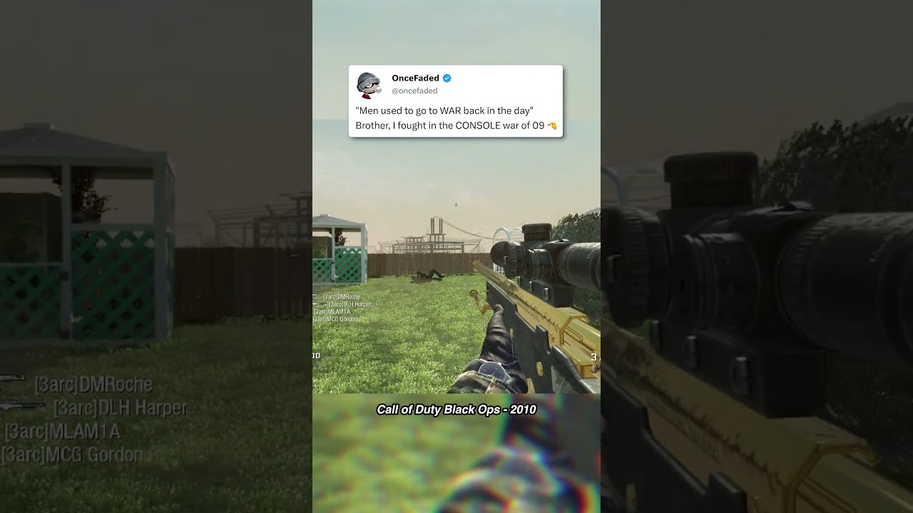 Call of Duty on Xbox 360 was PEAK childhood 🥲 #callofduty #nostalgia